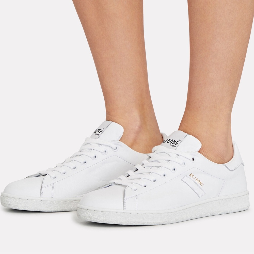 Re/Done White Sneakers